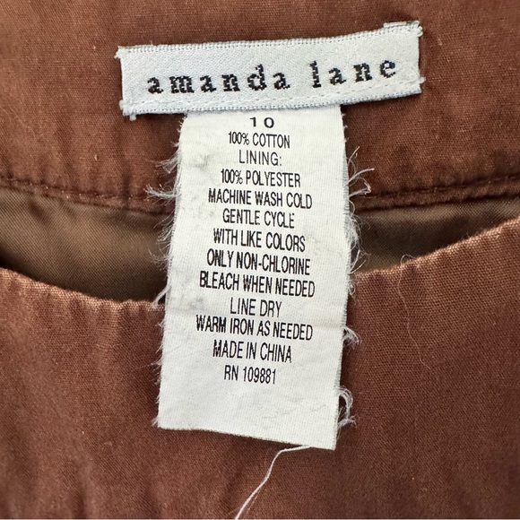 Turquoise and Brown Hawaiian-Inspired Dress - Size 10 - Picture 2 of 5